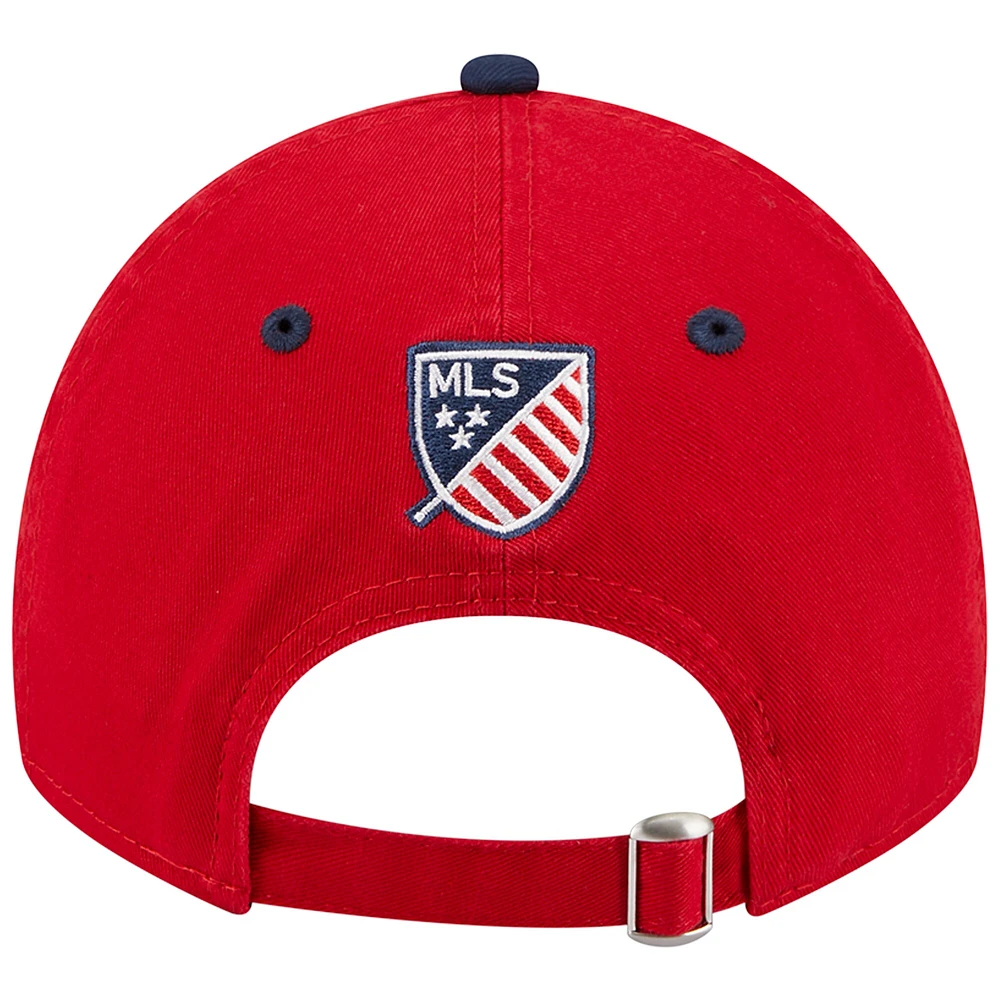 Men's New Era Red Sporting Kansas City Americana 9TWENTY Adjustable Hat