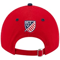Men's New Era Red Sporting Kansas City Americana 9TWENTY Adjustable Hat