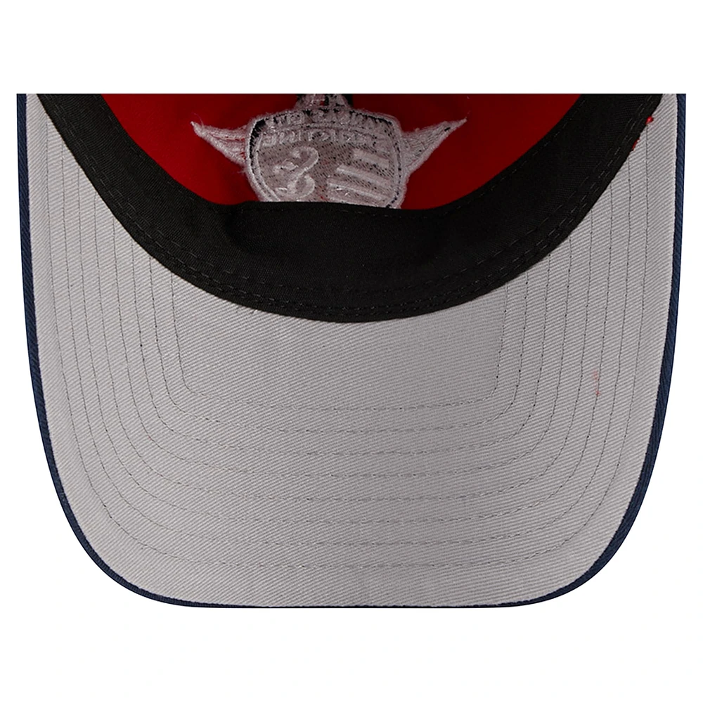 Men's New Era Red Sporting Kansas City Americana 9TWENTY Adjustable Hat