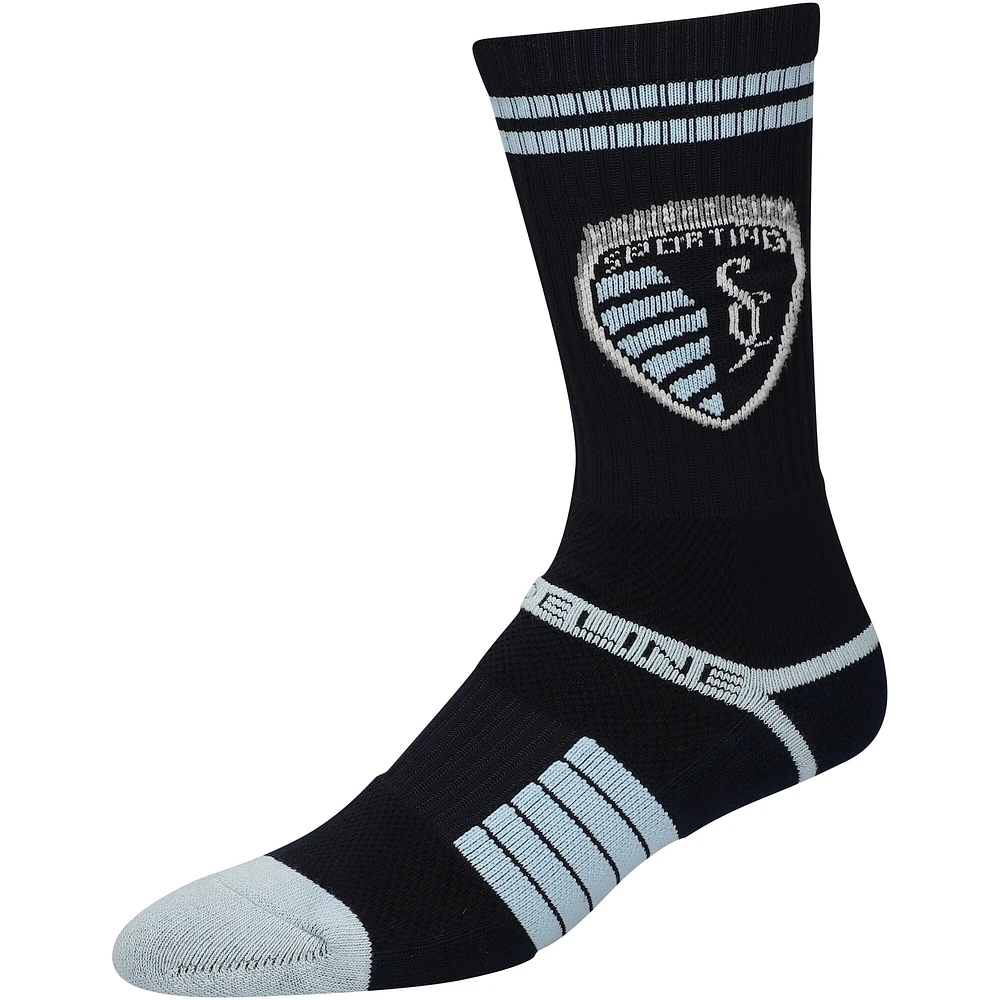Ensemble de 3 paires de chaussettes en tricot Strideline Sporting Kansas City Premium pour hommes