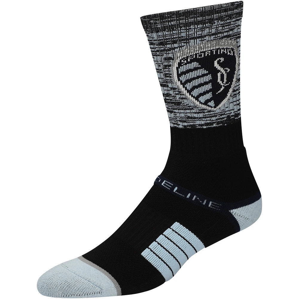 Ensemble de 3 paires de chaussettes en tricot Strideline Sporting Kansas City Premium pour hommes