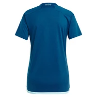 Maillot adidas bleu marine Sporting Kansas City 2024 Diamonds Our Forever Replica pour femme