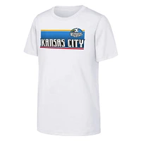 Youth White Sporting Kansas City 2024 Jersey Hook T-Shirt