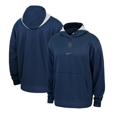 Sweat à capuche Nike Navy St. John's Red Storm Basketball Spotlight Performance pour homme