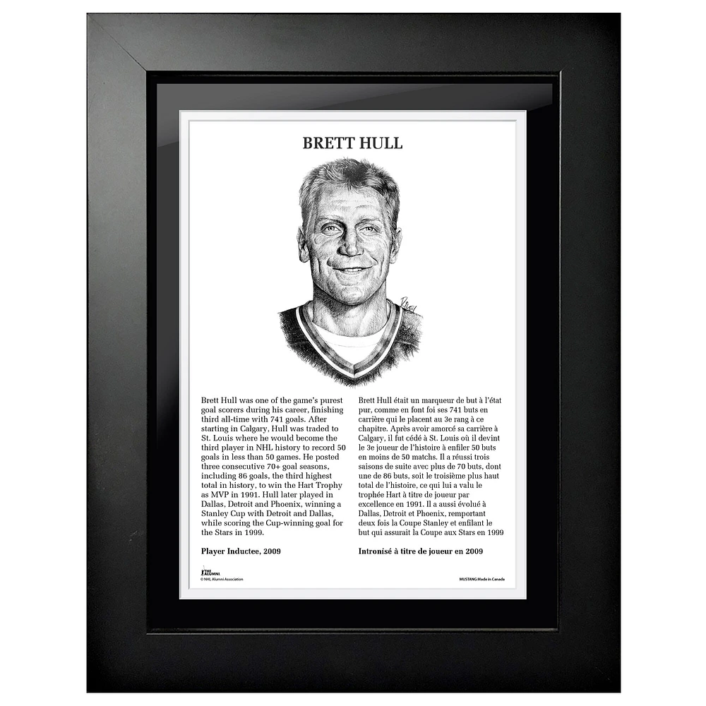Brett Hull St. Louis Blues - Legends Line 12'' x 16'' Framed Photo
