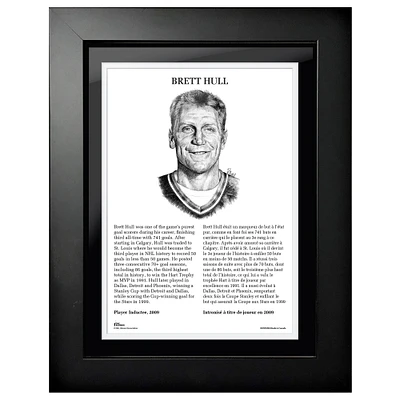 Brett Hull St. Louis Blues - Legends Line 12'' x 16'' Framed Photo