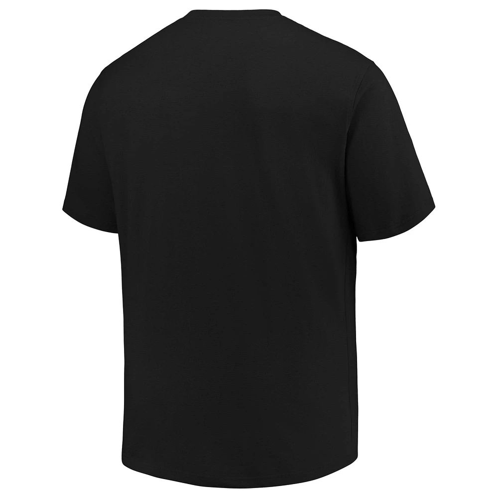 Men's Fanatics Black St. Louis Blues Big & Tall Wordmark T-Shirt