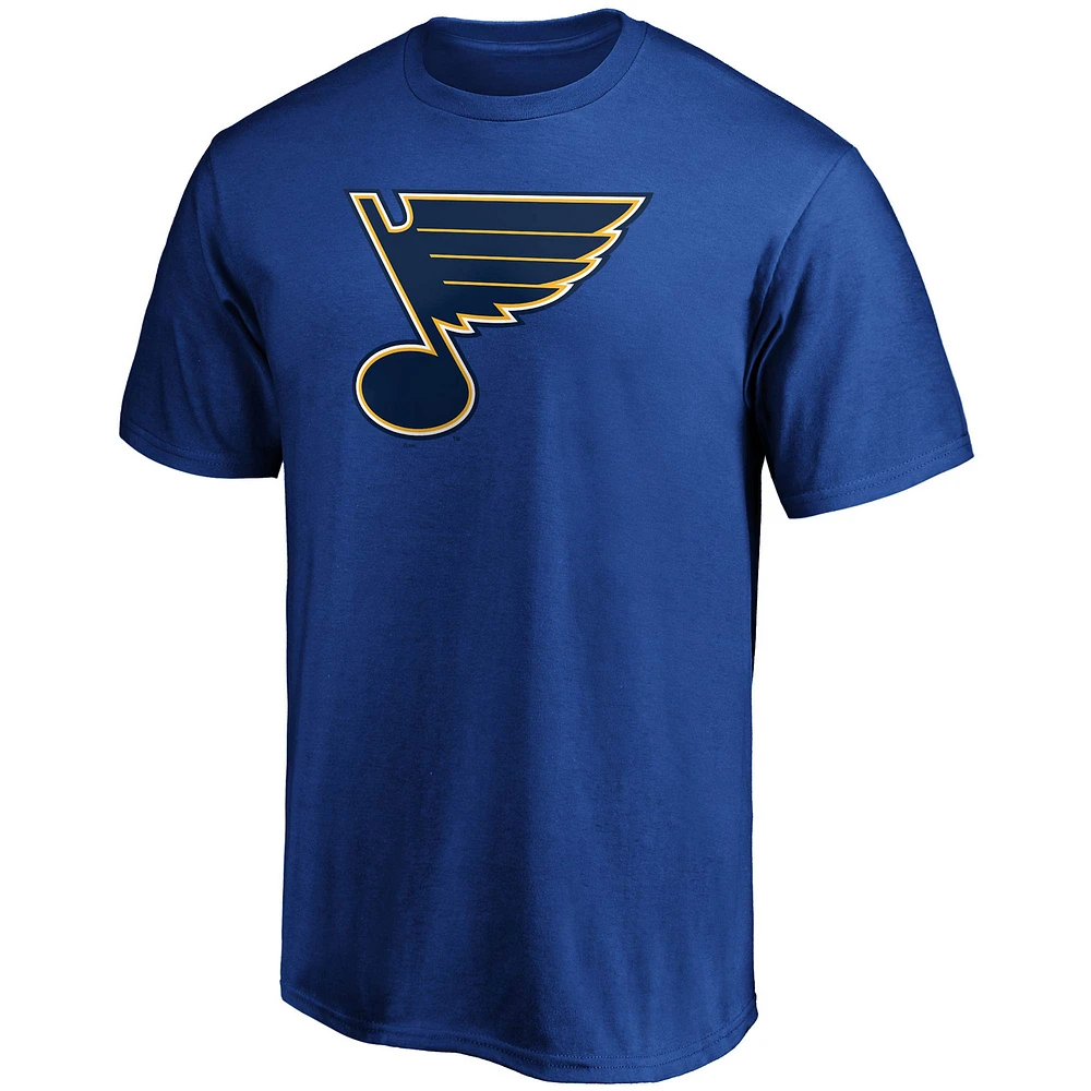 Men's Fanatics Blue St. Louis Blues Team Primary Logo T-Shirt