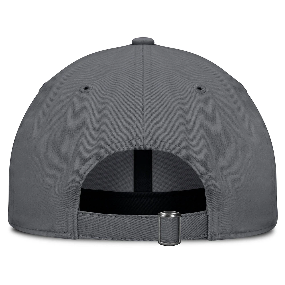 Men's Fanatics Charcoal St. Louis Blues Washed Adjustable Hat