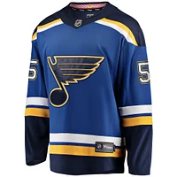 Men's Fanatics Colton Parayko Blue St. Louis Blues Home Breakaway Player Jersey