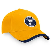 Men's Fanatics Gold St. Louis Blues Fundamental Adjustable Hat