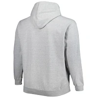 Men's Fanatics Heather Gray St. Louis Blues Special Edition 2.0 Big & Tall Wordmark Pullover Hoodie