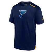 Men's Fanatics  Navy St. Louis Blues Authentic Pro Performance T-Shirt