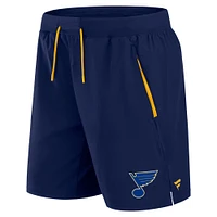 Men's Fanatics  Navy St. Louis Blues Authentic Pro Rink Performance Shorts
