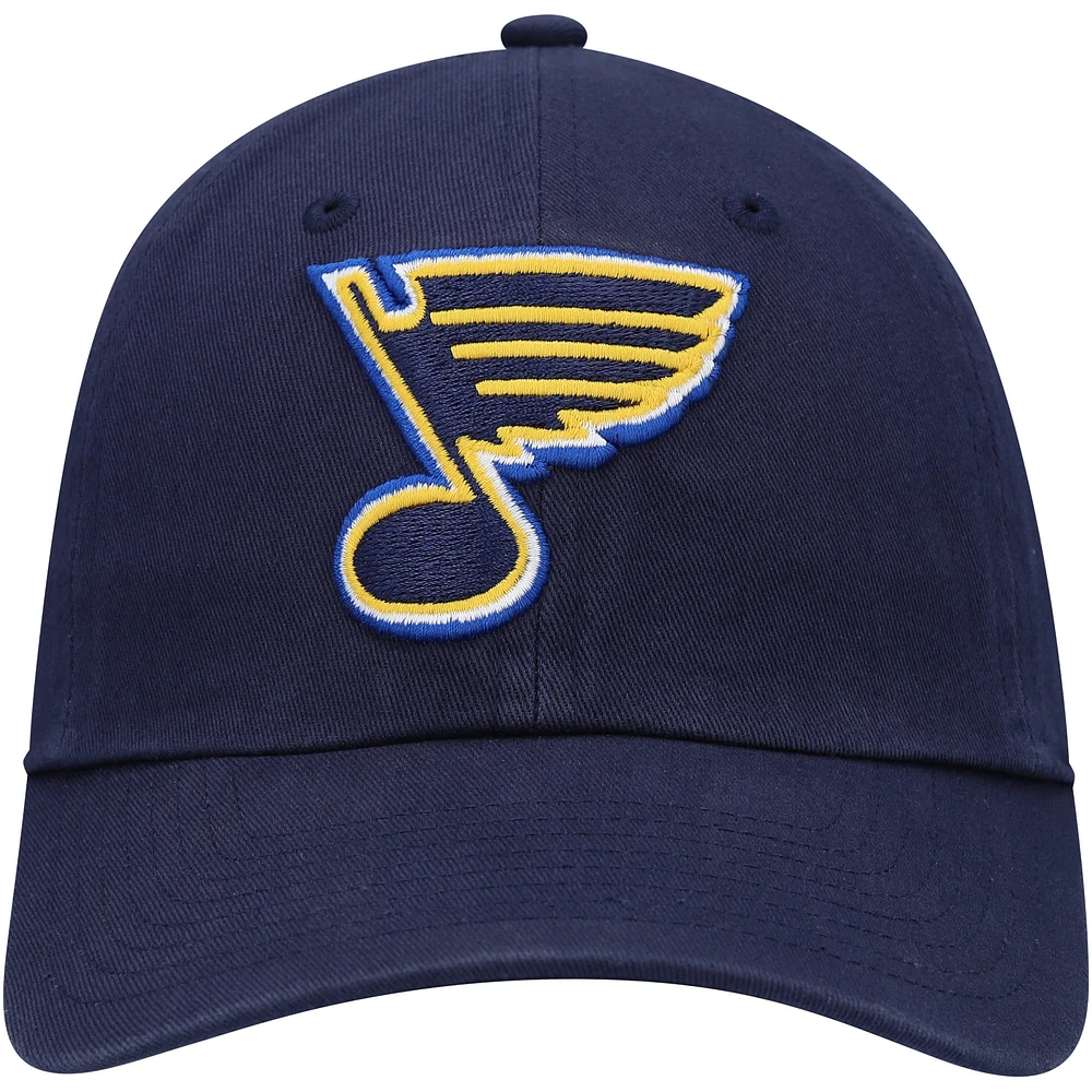 Men's Fanatics Navy St. Louis Blues Core Primary Logo Adjustable Hat