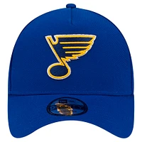 Men's New Era  Blue St. Louis Blues Core A-Frame 9FORTY Adjustable Hat