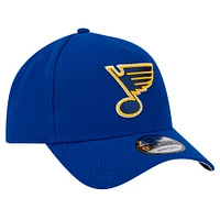 Men's New Era  Blue St. Louis Blues Core A-Frame 9FORTY Adjustable Hat