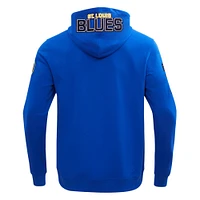 Men's Pro Standard Blue St. Louis Blues Classic Chenille Full-Zip Hoodie Jacket