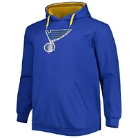 Men's Royal St. Louis Blues Big & Tall Fleece Pullover Hoodie