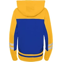Preschool Blue St. Louis Blues Ageless Revisited Lace-Up V-Neck Pullover Hoodie