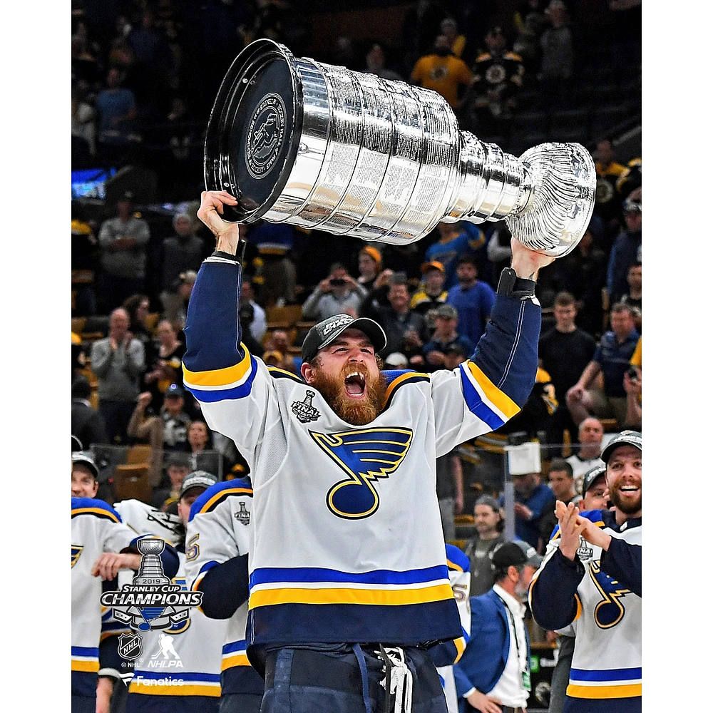 Ryan O'Reilly St. Louis Blues Unsigned 2019 Stanley Cup Champions Raising Photograph