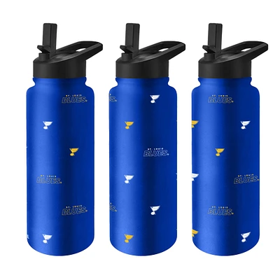 Bouteille de 34 oz de St. Louis Blues pour rafraîchissement et répétition