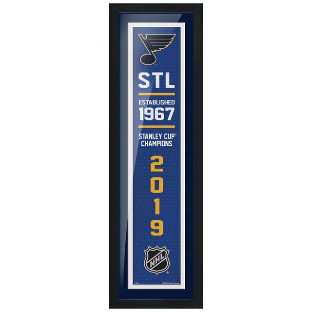 St. Louis Blues - Enseigne Empire 6'' x 22''