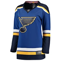 Maillot Fanatics St. Louis Blues Breakaway Home pour femmes, bleu