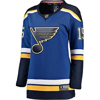 Women's Fanatics Jakub Vrana Blue St. Louis Blues Home Breakaway Jersey