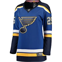 Women's Fanatics Jordan Kyrou Blue St. Louis Blues Home Breakaway Player Jersey