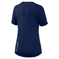 Women's Fanatics  Navy St. Louis Blues Authentic Pro Tech T-Shirt