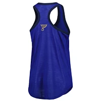 Débardeur à dos nageur pour femme G-III 4Her by Carl Banks Royal St. Louis Blues First Base Racerback Neck