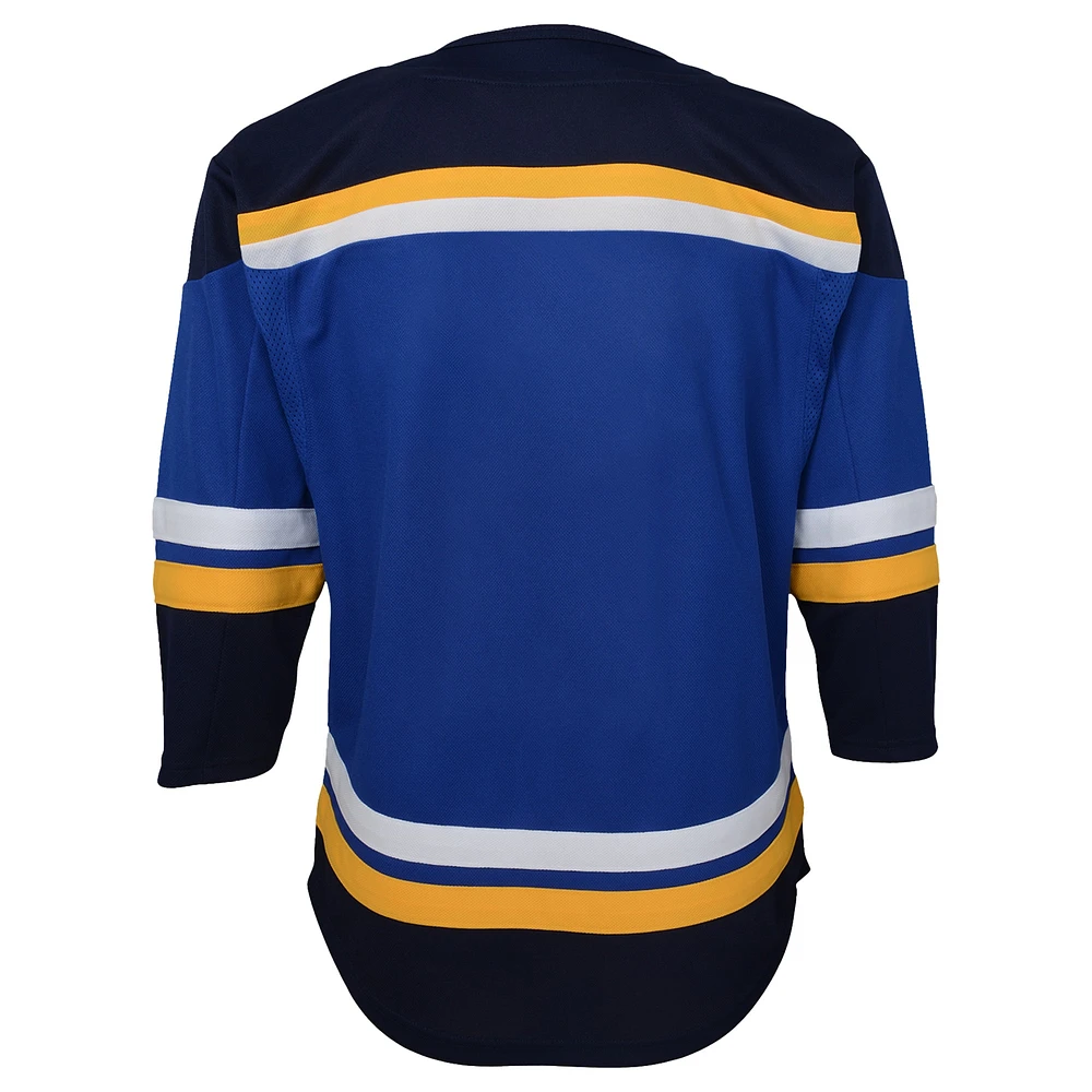 Youth Blue St. Louis Blues Home Premier Jersey