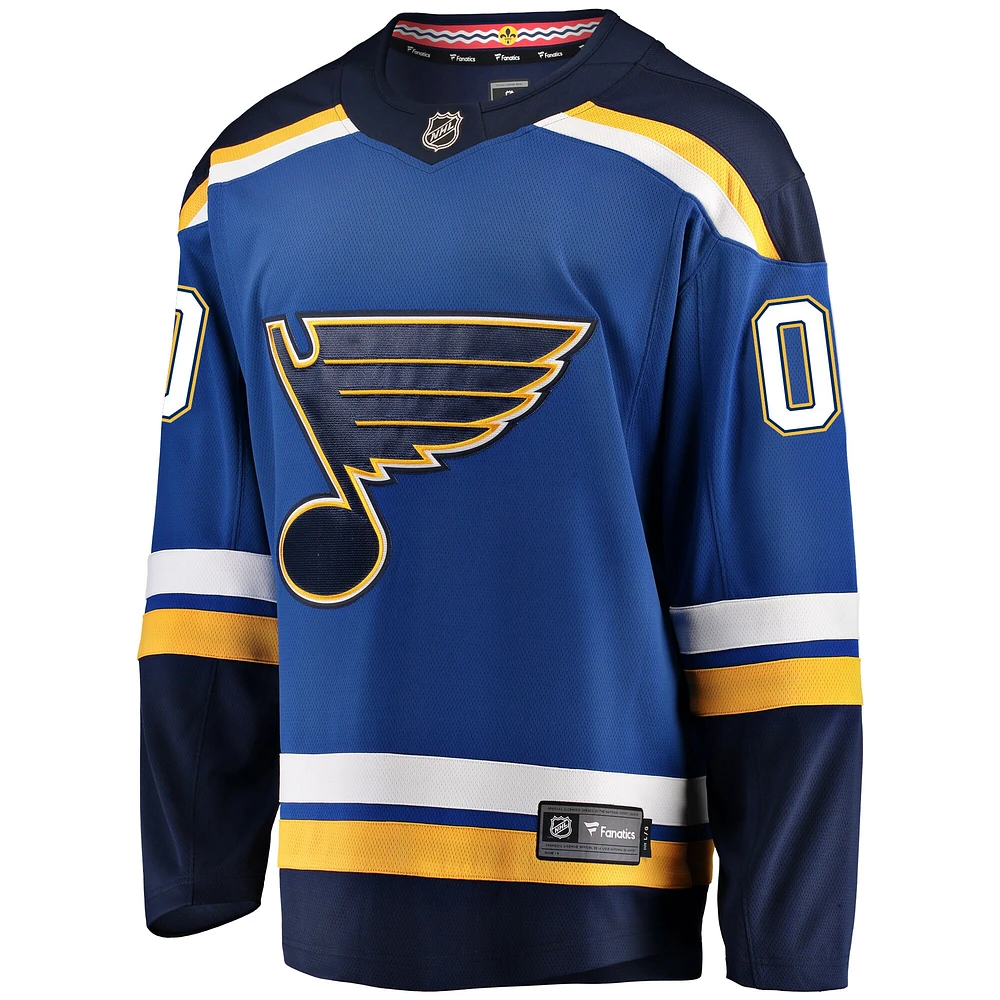 Youth Fanatics Blue St. Louis Blues Breakaway - Custom Jersey