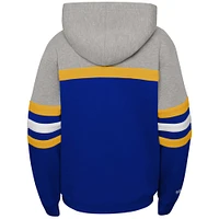 Sweat à capuche bleu Mitchell & Ness pour jeune entraîneur en chef des St. Louis Blues