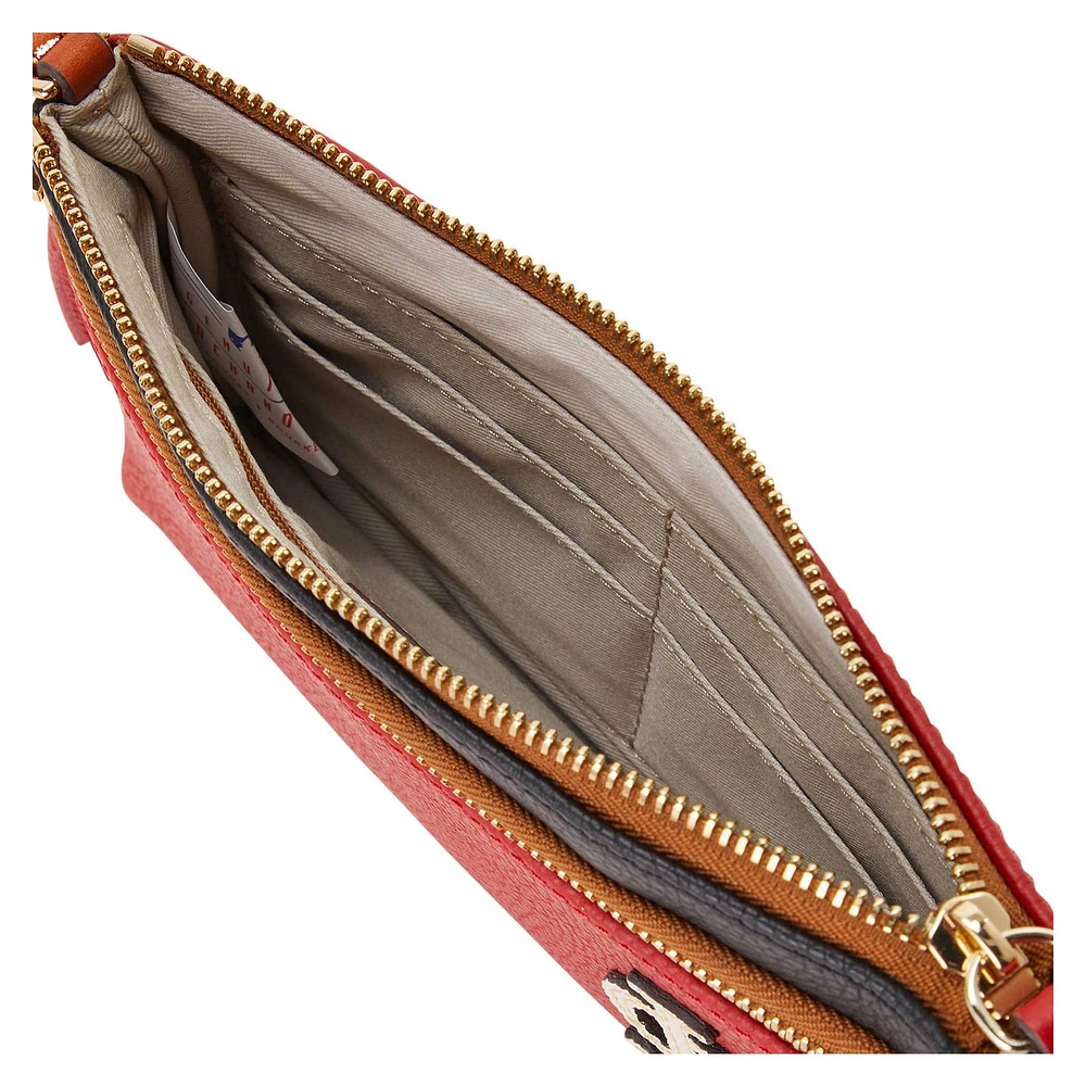 Dooney & Bourke St. Louis Cardinals Infield Double-Zip Wristlet