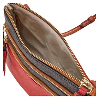 Dooney & Bourke St. Louis Cardinals Infield Triple Zip Crossbody Purse