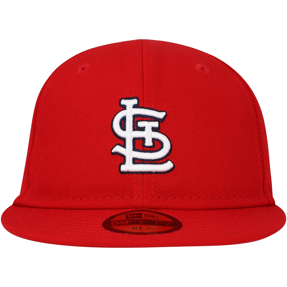 Infant New Era Red St. Louis Cardinals My First 59FIFTY Fitted Hat