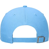 Men's '47 Light Blue St. Louis Cardinals Logo Cooperstown Collection Clean Up Adjustable Hat