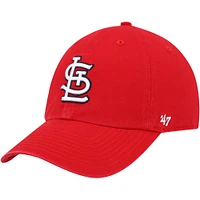 Men's '47 Red St. Louis Cardinals Clean Up Adjustable Hat