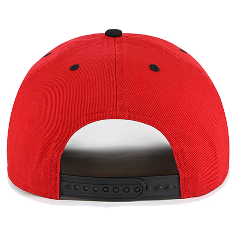 Men's '47 Red St. Louis Cardinals  Double Headed Baseline Hitch Adjustable Hat