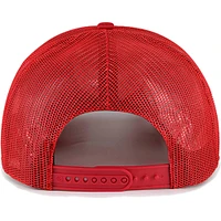 Men's '47 Red St. Louis Cardinals Foam Logo Trucker Adjustable Hat