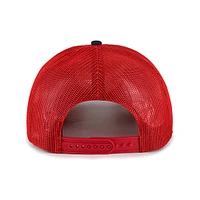 Men's '47 White St. Louis Cardinals Foam Front Script Trucker Snapback Hat