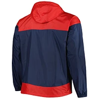Men's Columbia Navy St. Louis Cardinals Flash Forward Challenger Omni-Shade Full-Zip Windbreaker