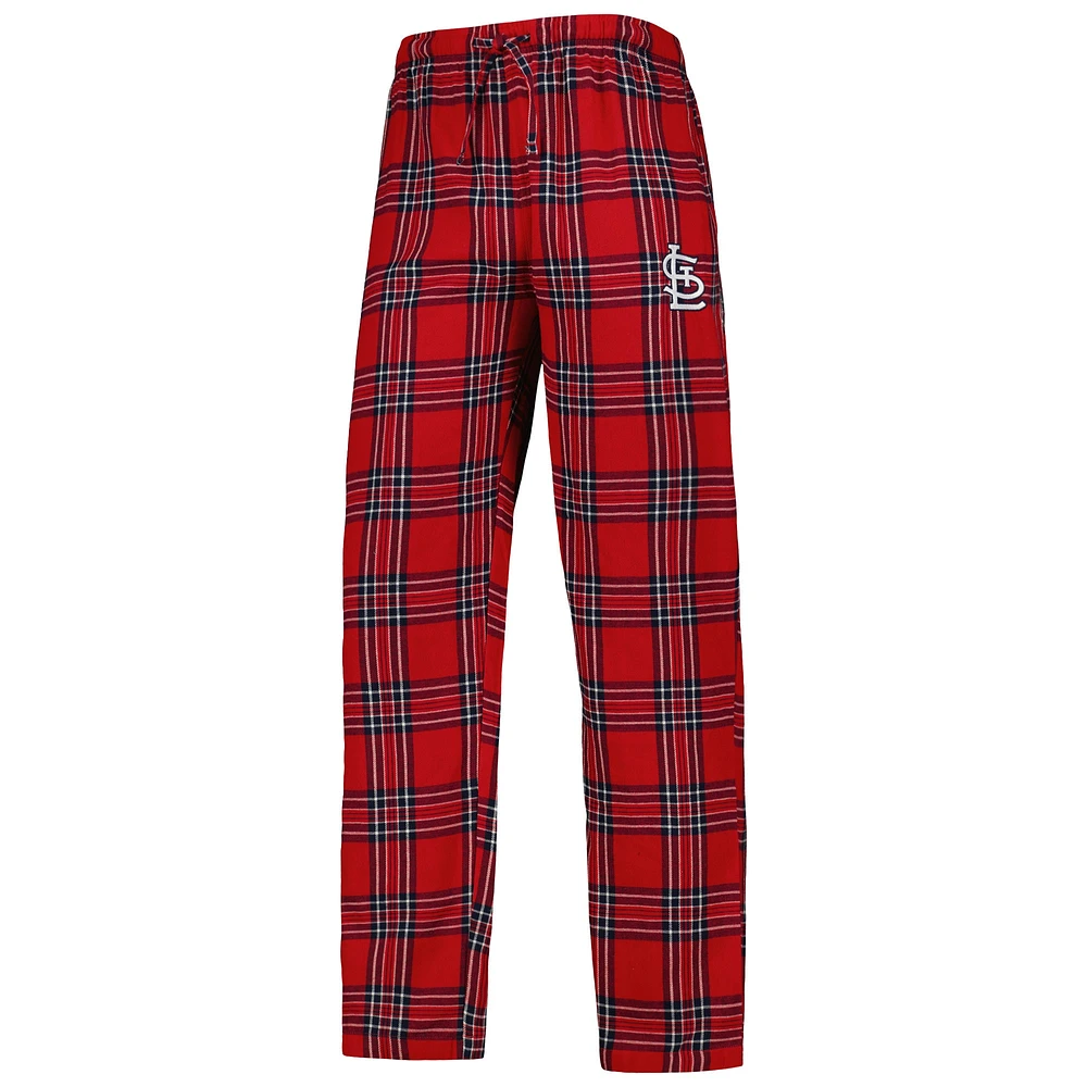 Men's Concepts Sport Red/Navy St. Louis Cardinals Badge T-Shirt & Pants Sleep Set