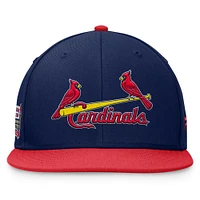 Men's Fanatics Navy St. Louis Cardinals Fundamental Two-Tone Fitted Hat