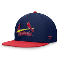 Men's Fanatics Navy St. Louis Cardinals Fundamental Two-Tone Fitted Hat