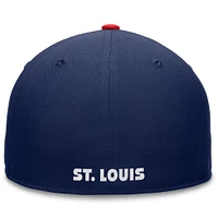 Men's Fanatics Navy St. Louis Cardinals Fundamental Two-Tone Fitted Hat