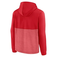 Men's Fanatics Red St. Louis Cardinals Call the Shots Pullover Hoodie