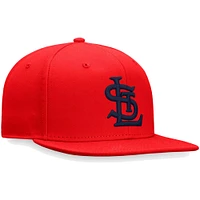 Men's Fanatics Red St. Louis Cardinals Cooperstown Collection Core Snapback Hat